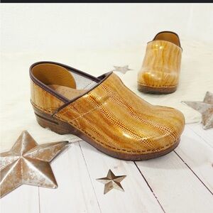 Dansko Professional Clogs 'Golden Honey' Patent Leather